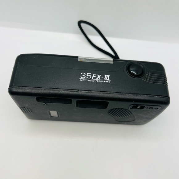 Chinon 35 FX-3 Motorized Focus Free 35 mm Glass Lens DX Camera UNTESTED AS IS - Picture 5 of 9